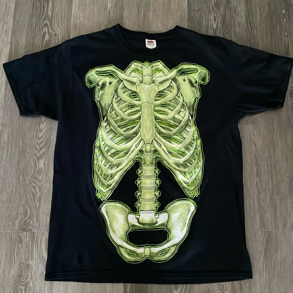 Fruit of the Loom Skeleton T-shirt